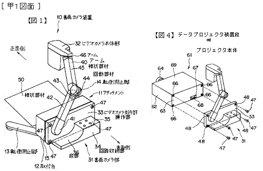 【判例研究】平成28年3月28日判決言渡　「書画カメラ」事件 (平成27年（行ケ）第10156号 審決取消請求事件) －主として、請求項に係る発明と引用発明との対比について－ | 2017年