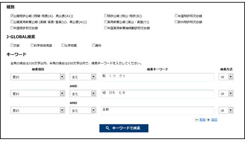 トレンドニュースからのかんたん特許調査 | 2016年